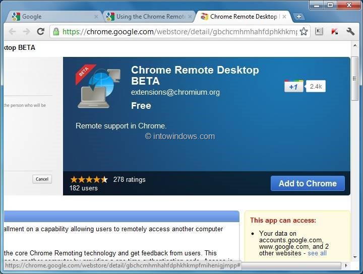 google chrome remote desktop for mac